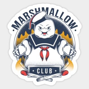 Marshmallow Club Sticker
